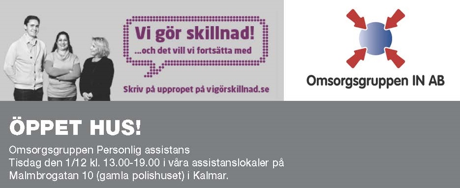 Omsorgsgruppen personlig assistans kalmar