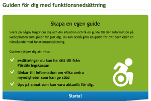 Försäkringskassans guide för dig med funktionshinder